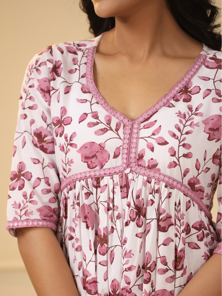 Alia Cut Short Dress For Women