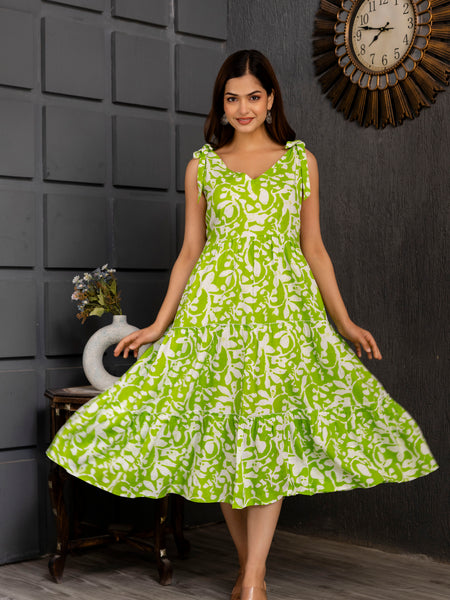 Green Kaysha Gown Dresses