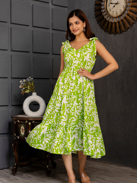 Green Kaysha Gown Dresses