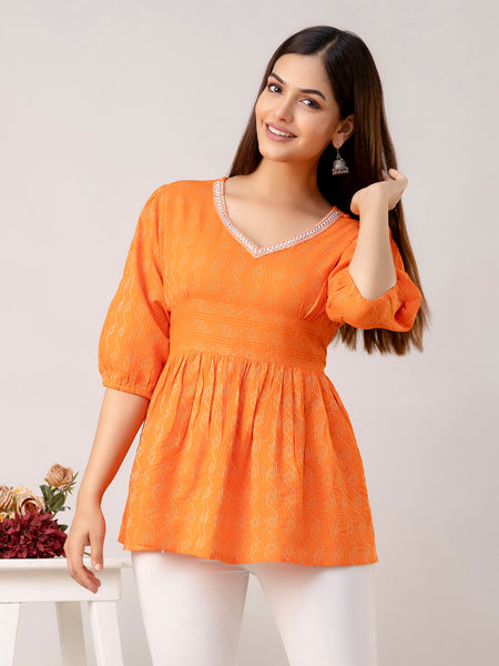Emb top For women & Girl