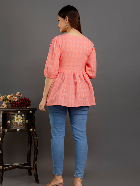 Emb top For women & Girl