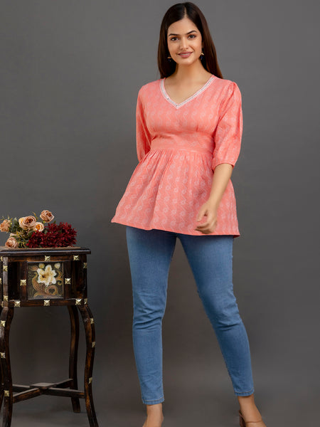 Emb top For women & Girl