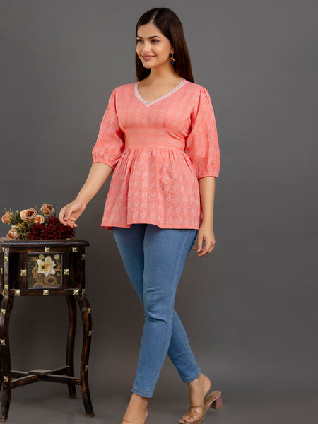Emb top For women & Girl