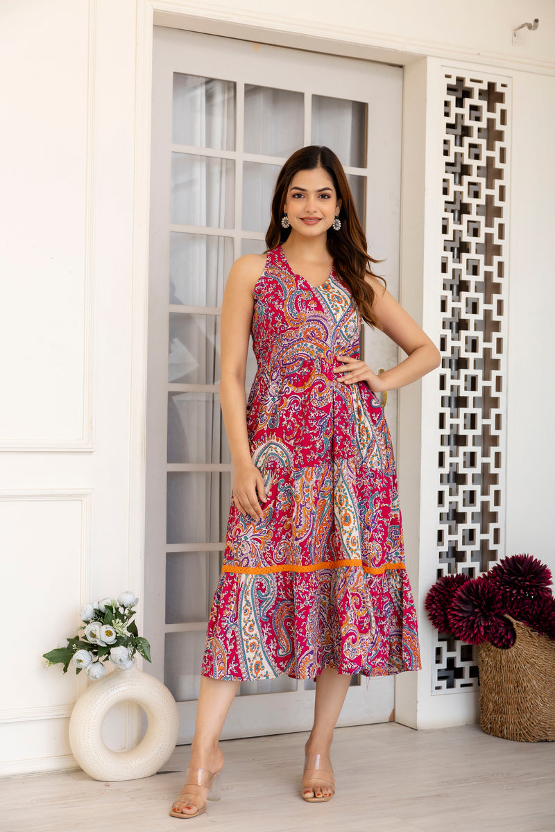Mandhana Multicolor Gown