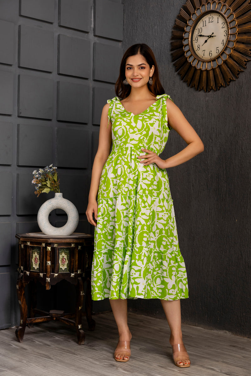 Green Kaysha Gown Dresses