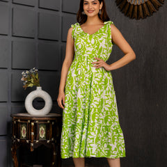 Green Kaysha Gown Dresses