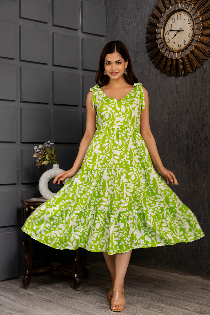 Green Kaysha Gown Dresses