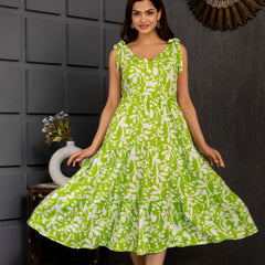 Green Kaysha Gown Dresses