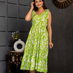 Green Kaysha Gown Dresses