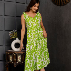 Green Kaysha Gown Dresses