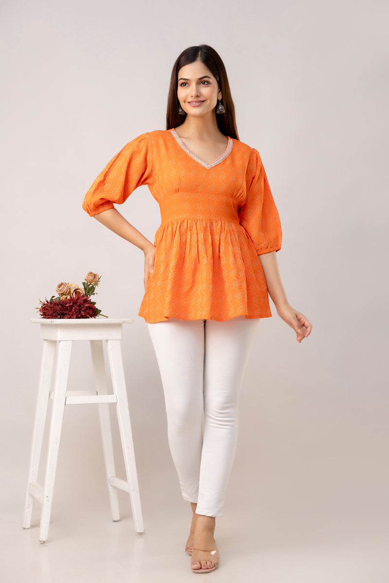 Emb top For women & Girl