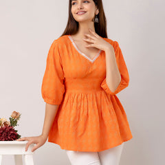 Emb top For women & Girl