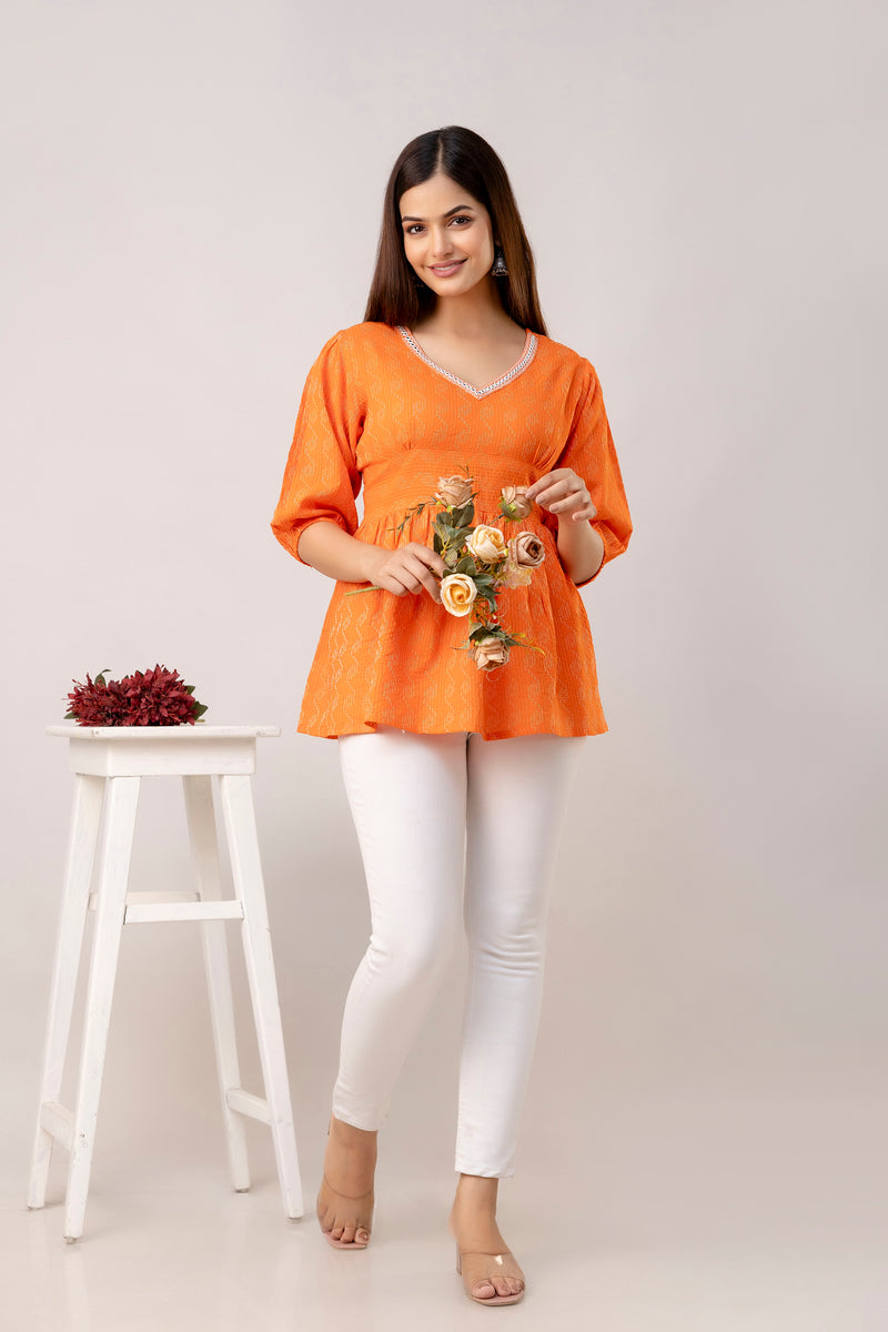 Emb top For women & Girl