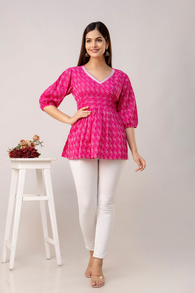 Emb top For women & Girl