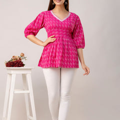 Emb top For women & Girl