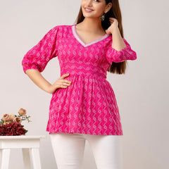 Emb top For women & Girl