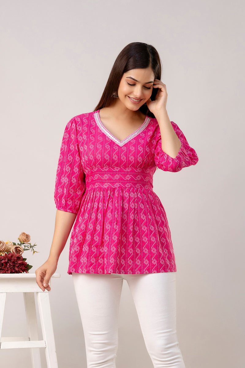 Emb top For women & Girl