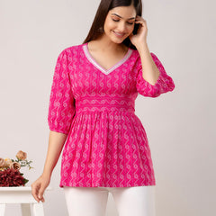 Emb top For women & Girl