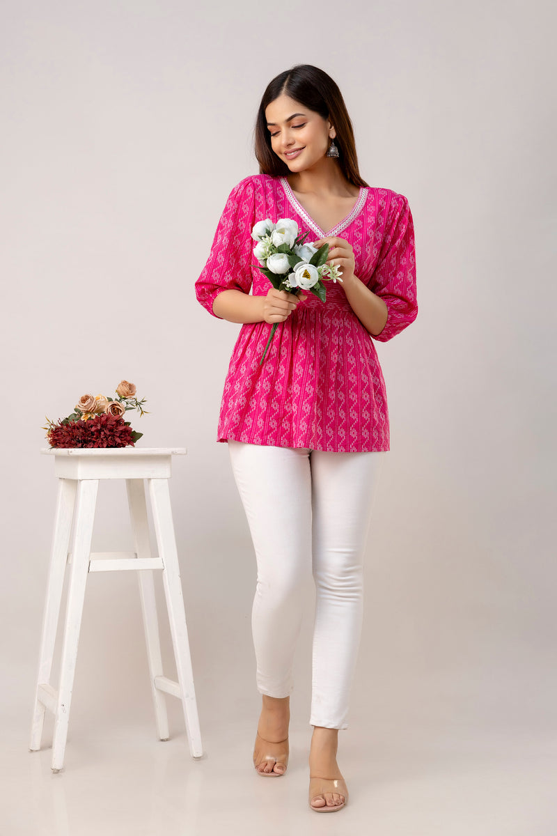 Emb top For women & Girl