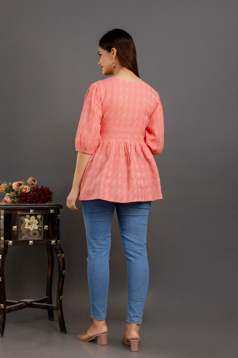 Emb top For women & Girl