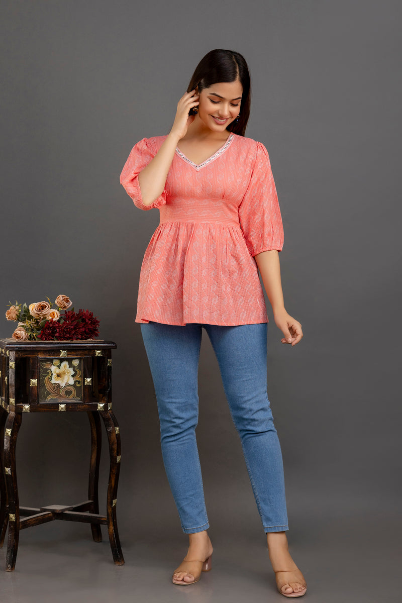 Emb top For women & Girl