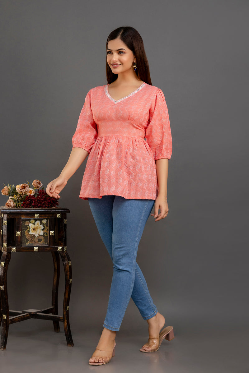 Emb top For women & Girl