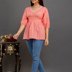 Emb top For women & Girl