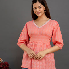Emb top For women & Girl