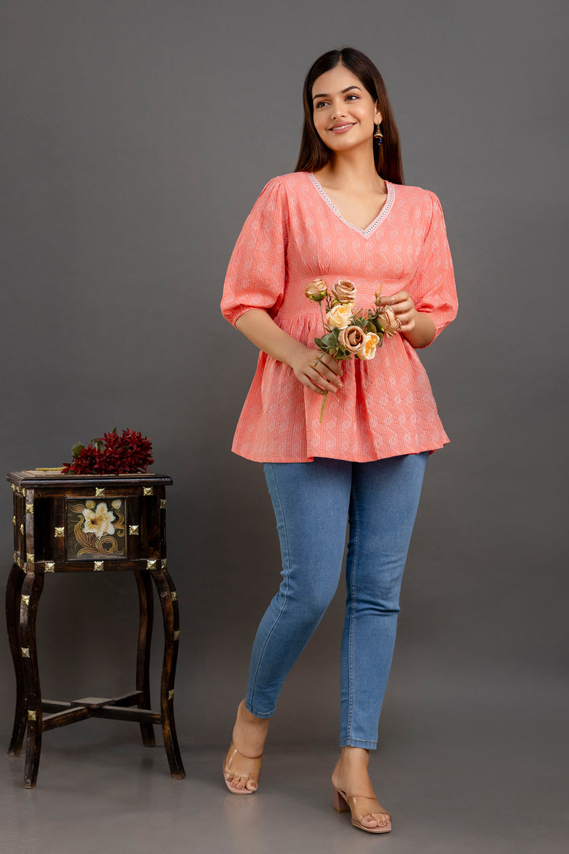 Emb top For women & Girl