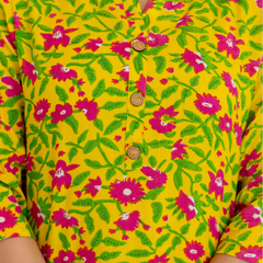 Women Printed Reyon Straight Kurti