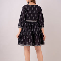 Black Short Dress For Women