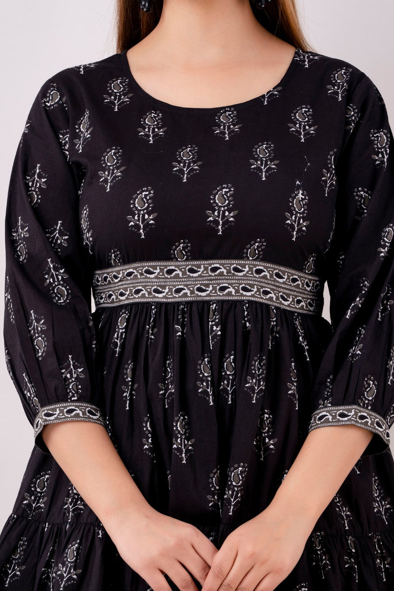 Black Short Dress For Women
