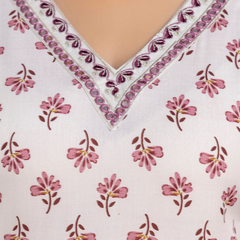 Women Printed Reyon Straight Kurti