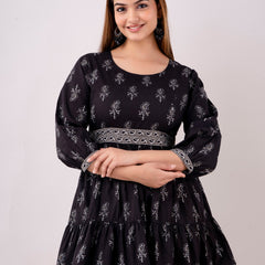 Black Short Dress For Women