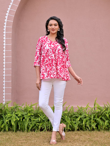 Crop top Kaysha Pink Beautiful women & Girl