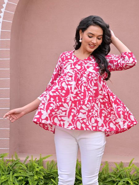 Crop top Kaysha Pink Beautiful women & Girl