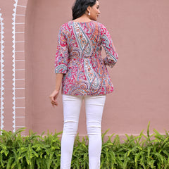 Crop top Multired Beautiful women & Girl