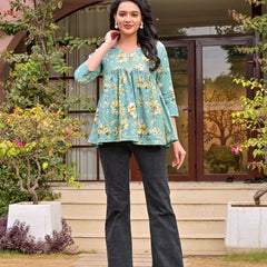 Crop top Sage Green Beautiful women & Girl