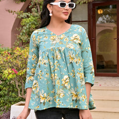 Crop top Sage Green Beautiful women & Girl