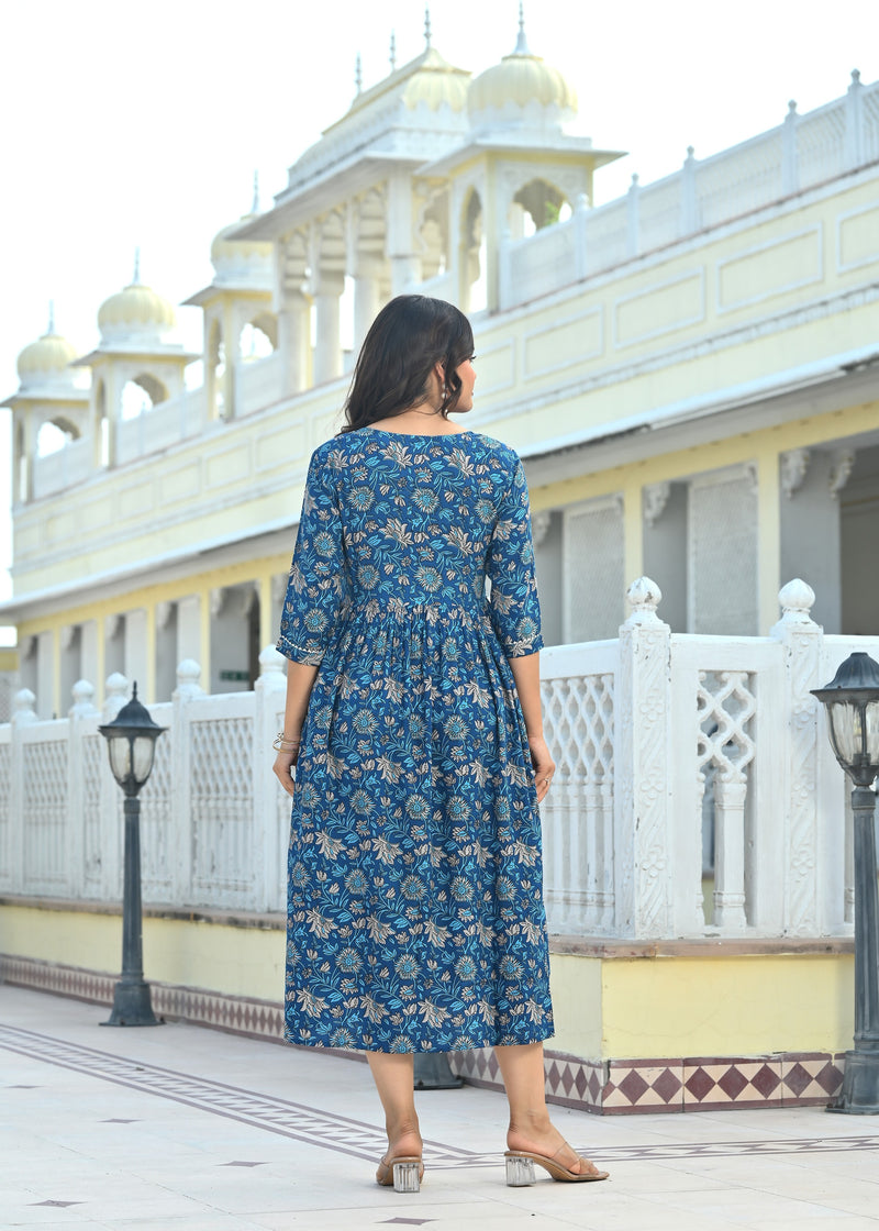 Blue Mati Dress