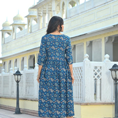 Blue Mati Dress