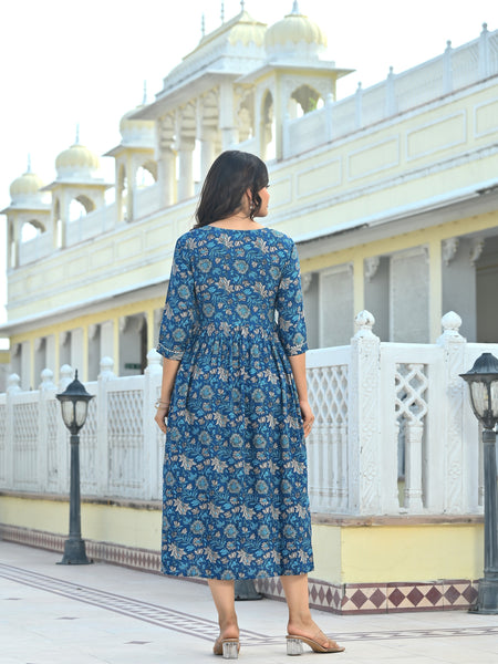 Blue Mati Dress