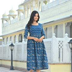 Blue Mati Dress