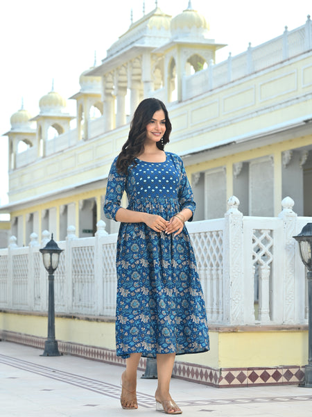 Blue Mati Dress