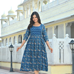 Blue Mati Dress