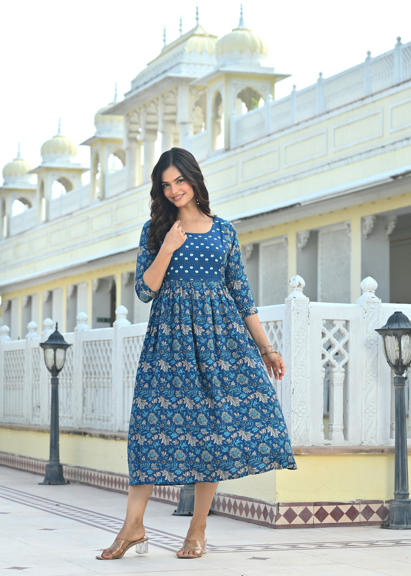 Blue Mati Dress