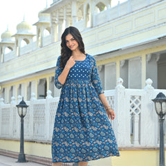 Blue Mati Dress