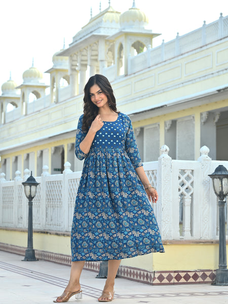 Blue Mati Dress