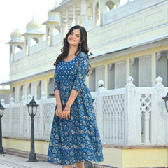 Blue Mati Dress