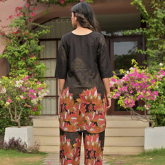 Classic Printed Co-ord Set for Daily and Casual Wear